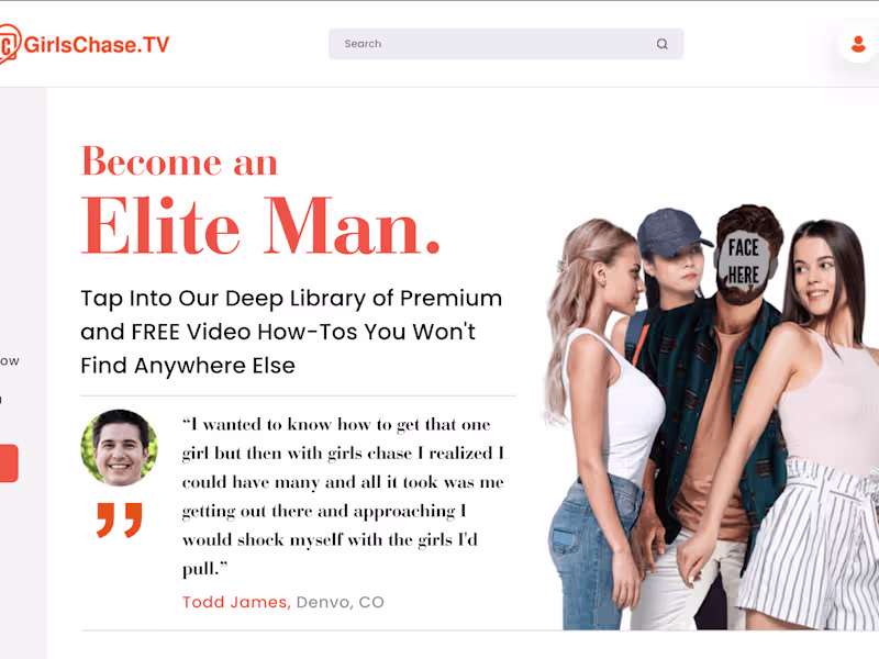 Cover image for GirlsChase.tv Revamp