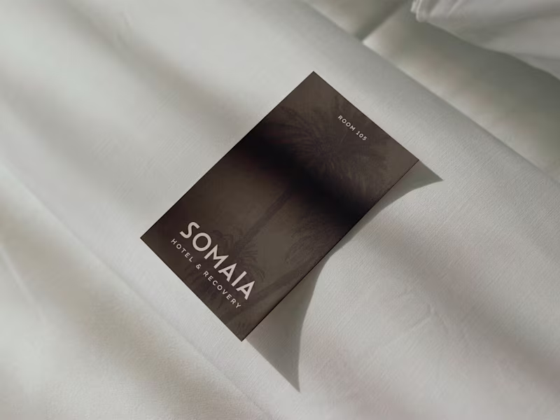 Cover image for Somaia Hotel & Recovery Brand Identity