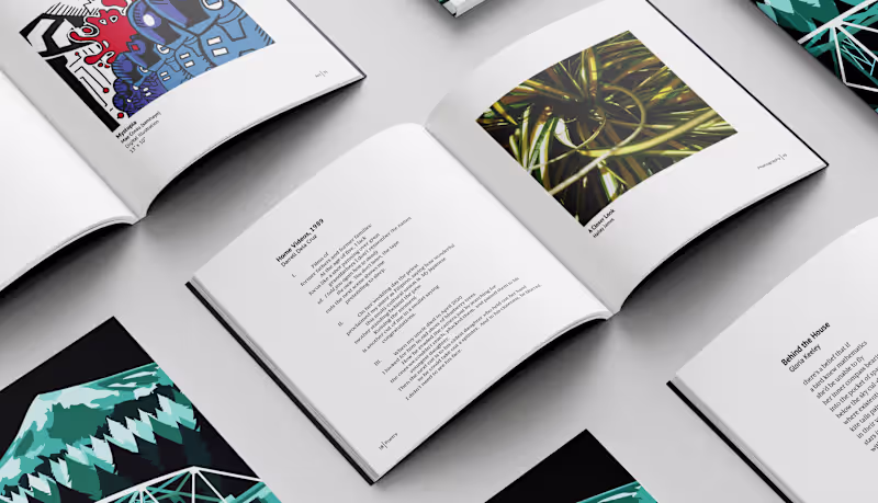 Cover image for Layout & Illustration For: Perceptions- Magazine of the Arts