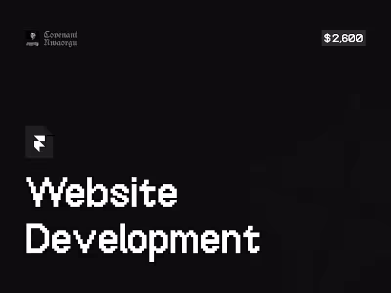 Cover image for Framer Website Design & Development
