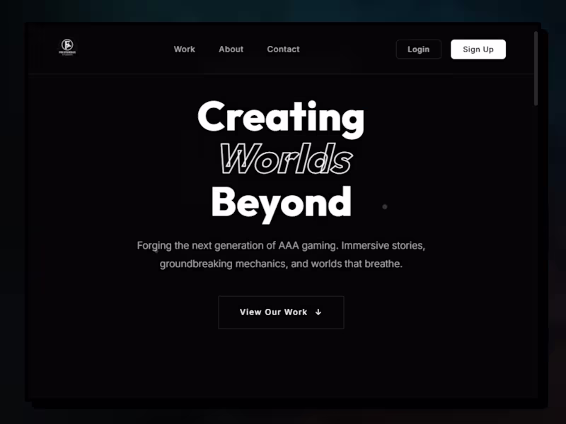 Cover image for AAA Immersive Kinetic Website Implementation