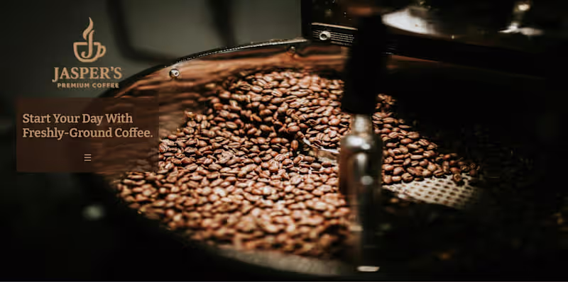Cover image for Jaspers Premium Coffee