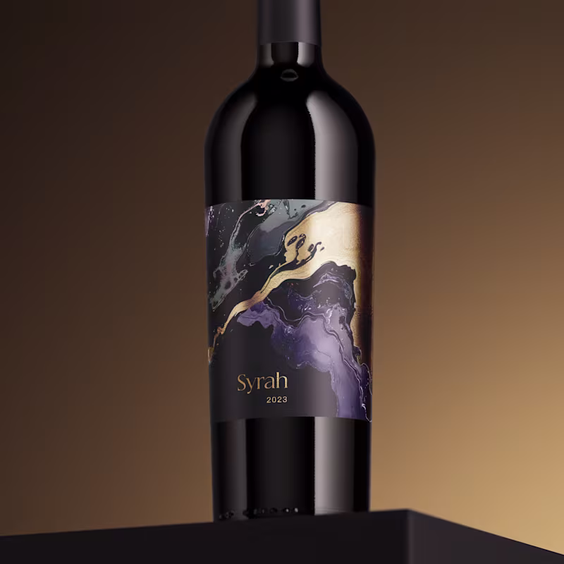Cover image for A label that blends depth