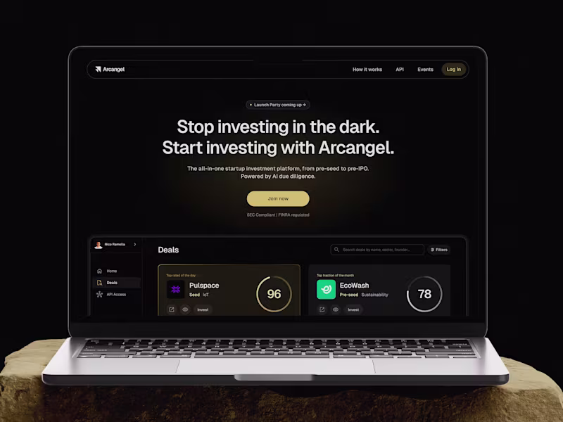 Cover image for Arcangel - Framer Website Design & Development