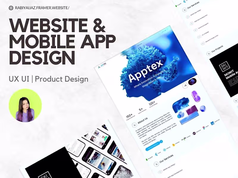Cover image for Website & Mobile UI Design: Where Creativity Meets Usability🔥💻