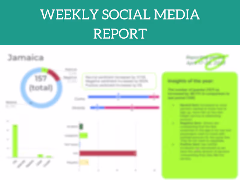 Cover image for Social Media Reporting