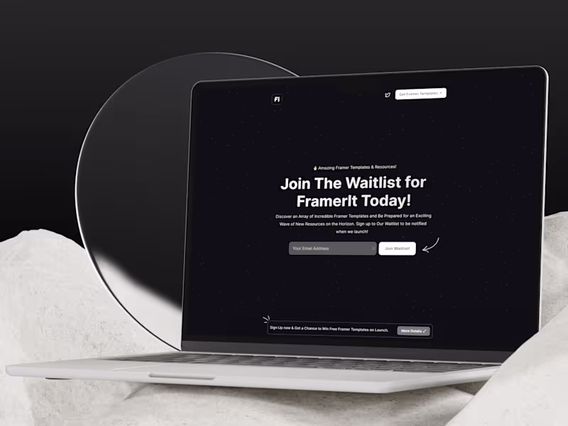 Cover image for Waitlist Landing Page
