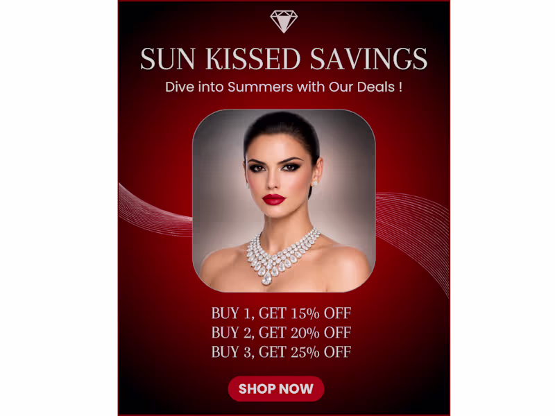 Cover image for Sun Kissed Savings — Summer
