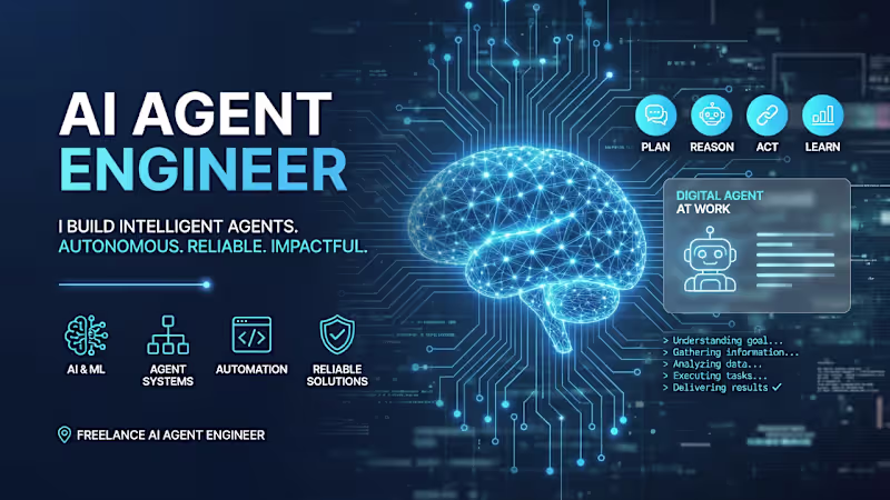 Cover image for AI Agent Engineer | I build AI automations  