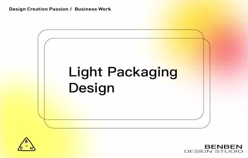 Cover image for Light Packaging Design