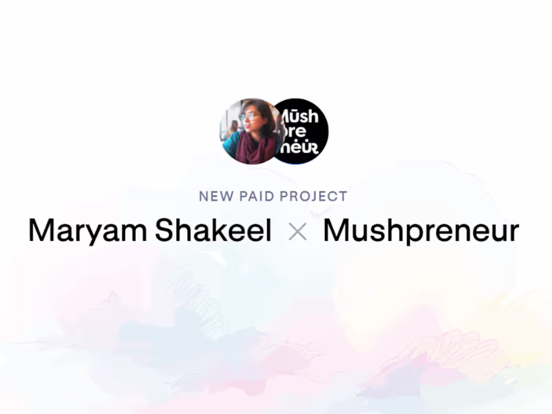 Cover image for Mushpreneur Digital Presence and Content Strategy Audit