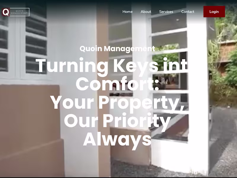 Cover image for Quoin Management - Professional Estate Management Service**