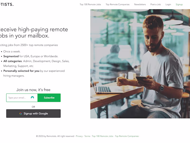 Cover image for Remotists.com