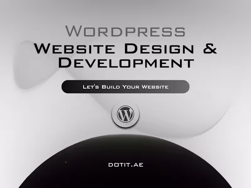 Cover image for WordPress Website Design & Development