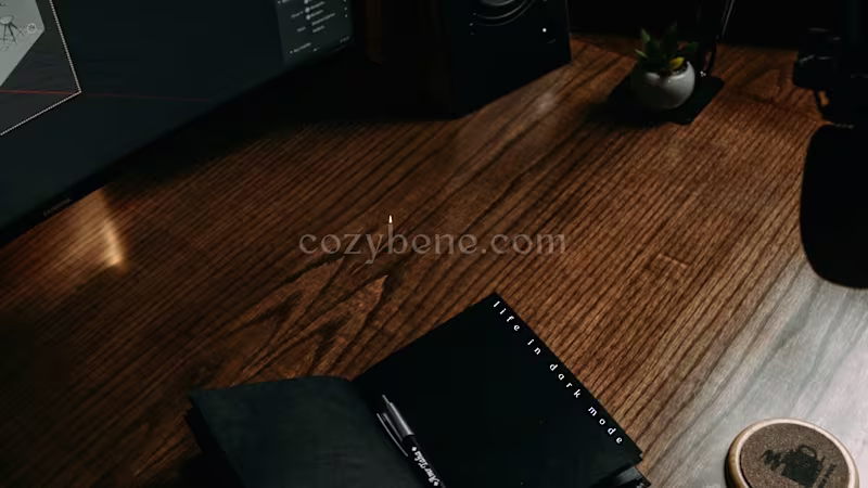 Cover image for Cozy Bene Rebranding: The Dark Mode Architecture