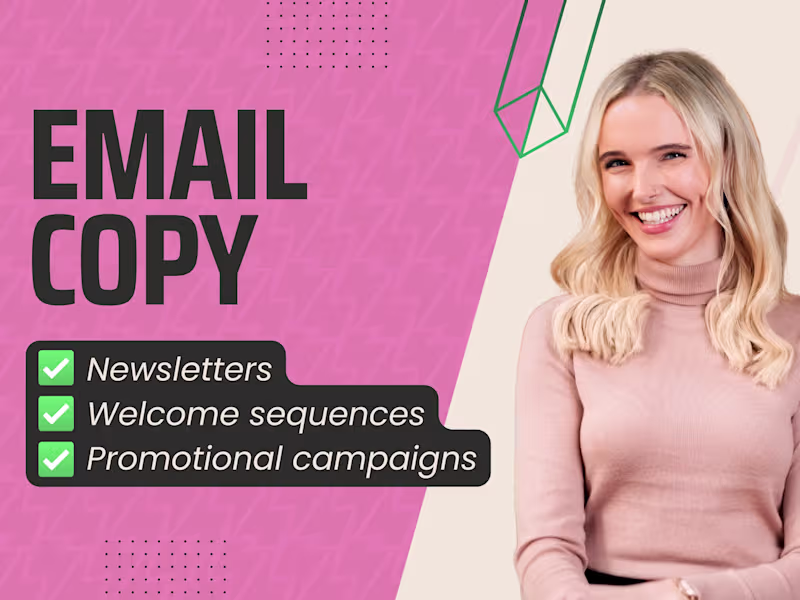 Cover image for I will write creative email copy that converts