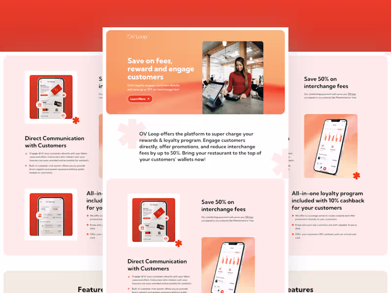 Cover image for Unbounce Landing Page for OV Loop