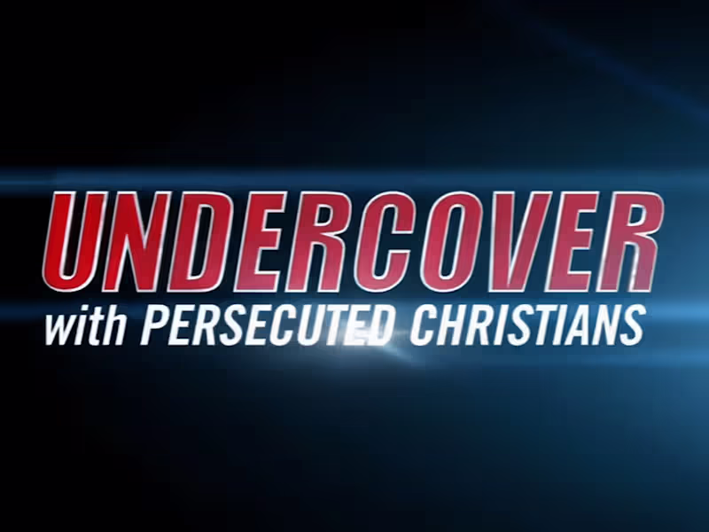 Cover image for Undercover with Persecuted Christians