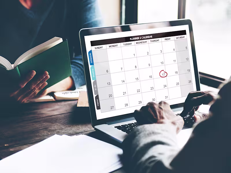 Cover image for CALENDAR SCHEDULING FOR A TECH START-UP CEO