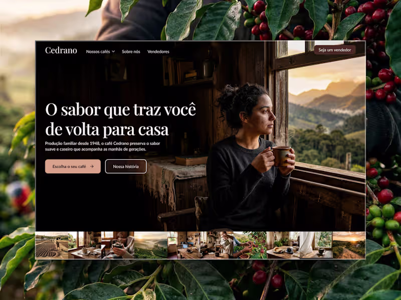 Cover image for Cedrano | Coffee Brand