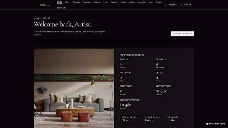 Cover image for Tier 2 — 4 artisa Creative Boutique Studio OPS