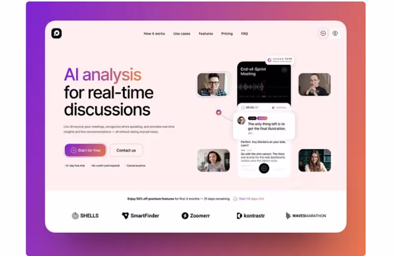 Cover image for Modern Website & Landing Page UI/UX Design in Figma