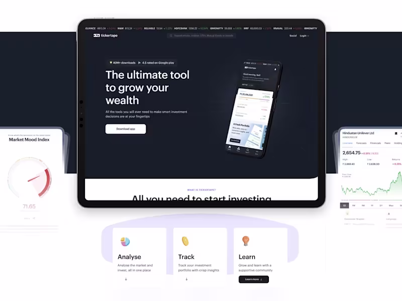 Cover image for Product Design (Mobile / Web App)