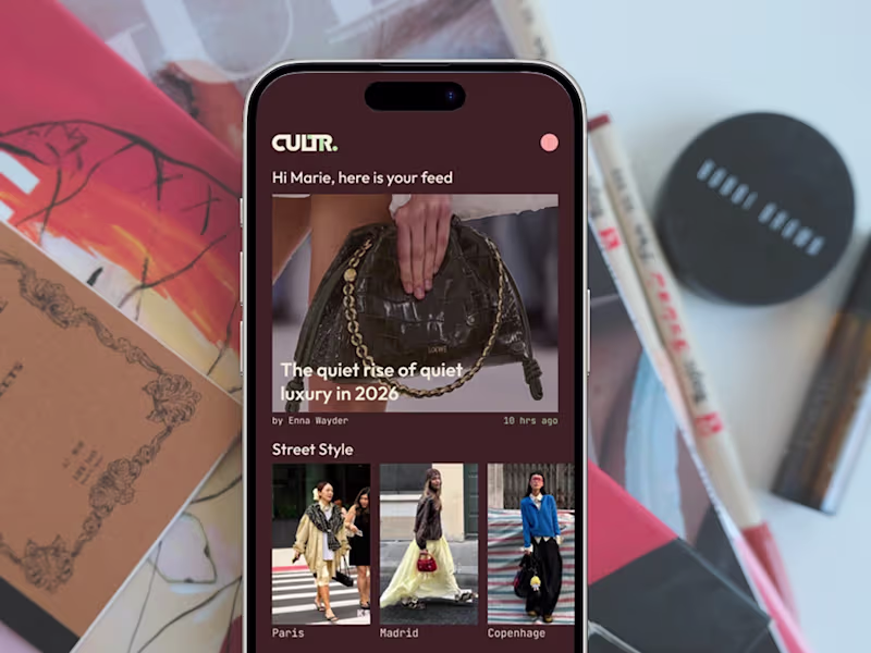 Cover image for CULTR Media app