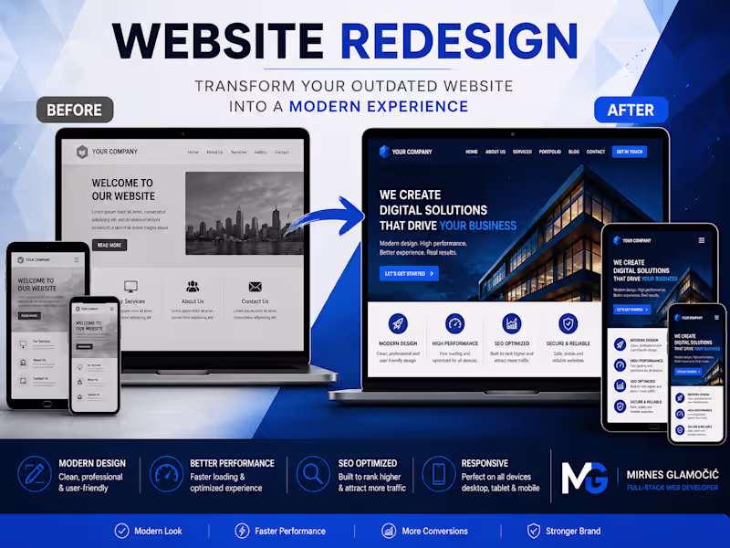 Cover image for Website Redesign