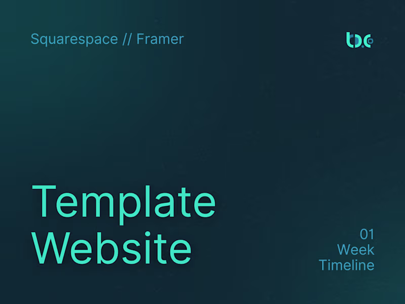 Cover image for Template Website