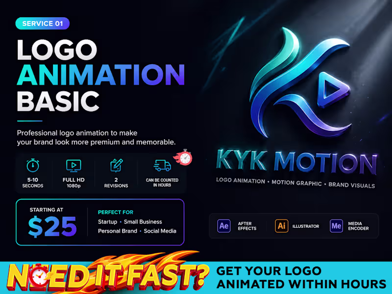 Cover image for Logo Animation Basic