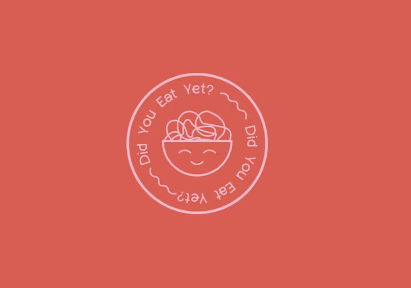 Cover image for Did You Eat Yet? | Strategy & Visual Identity