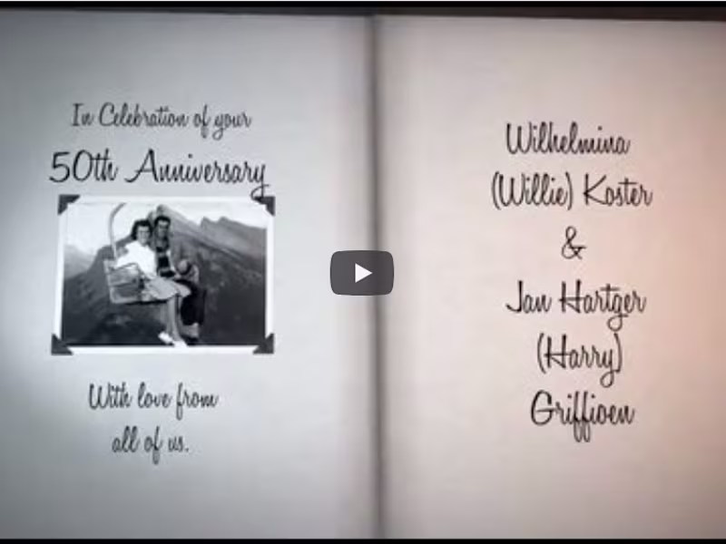 Cover image for DVD 50th Anniversary Slideshow - Memory Magic - YouTube