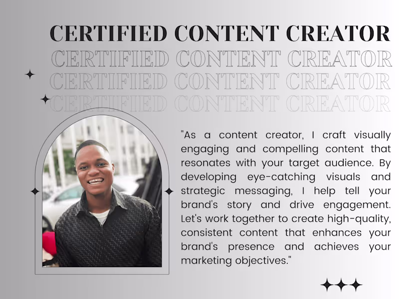 Cover image for A content creation expert for social media post