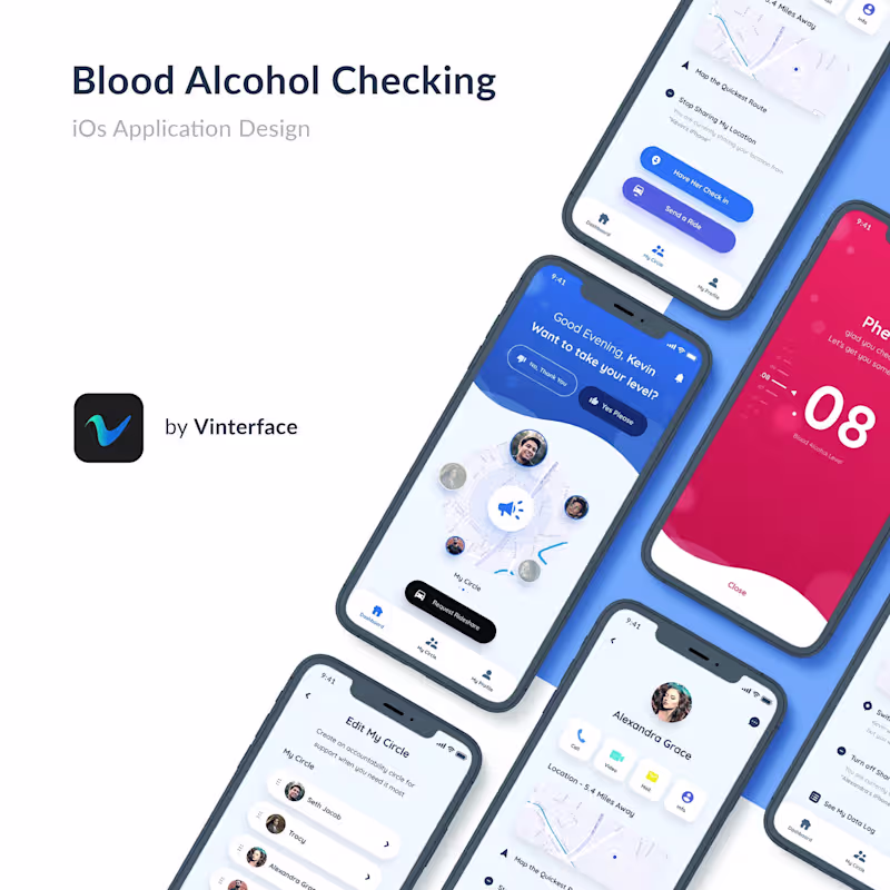 Cover image for AlcoCheck – Real-Time BAC Tracker App