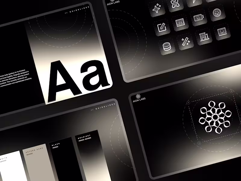 Cover image for Dark Luxury AI Tech Brand