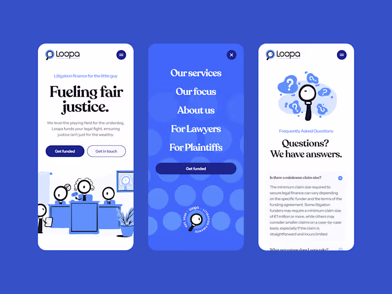 Cover image for The branding and webdesign for
