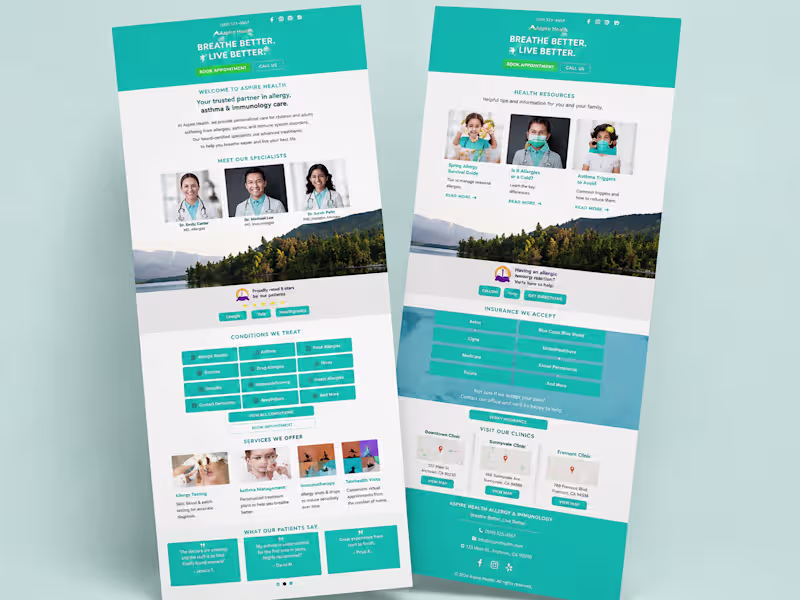 Cover image for Aspire Health (Medical & Healthcare