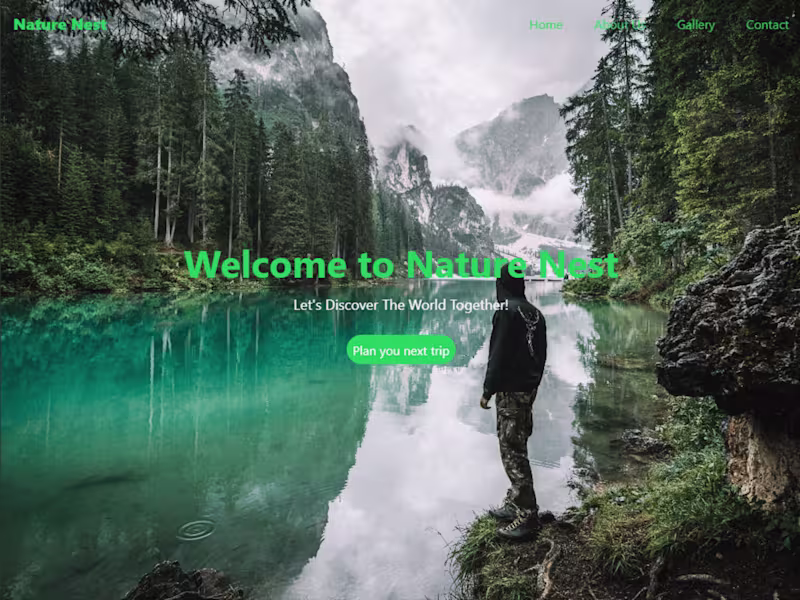 Cover image for EmilStanchev/Travel-Agency-Landing-Page