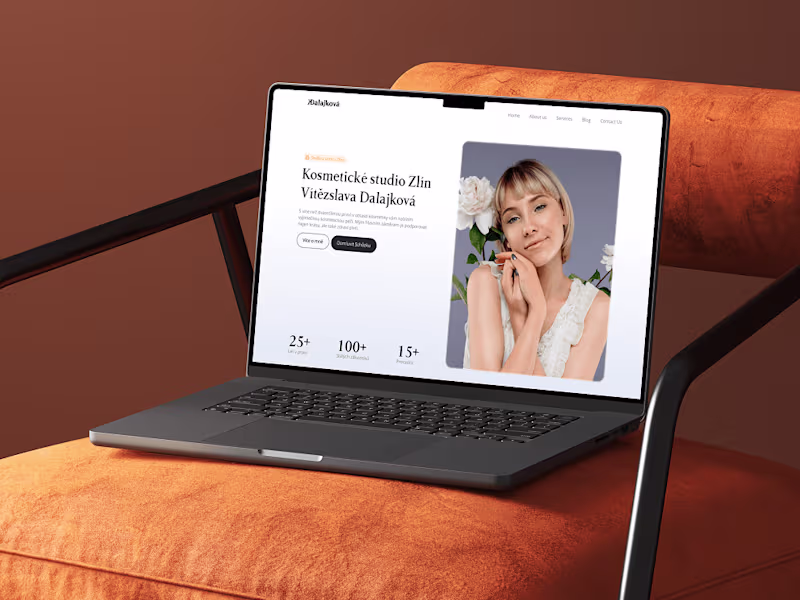 Cover image for Cosmetic Studio Website