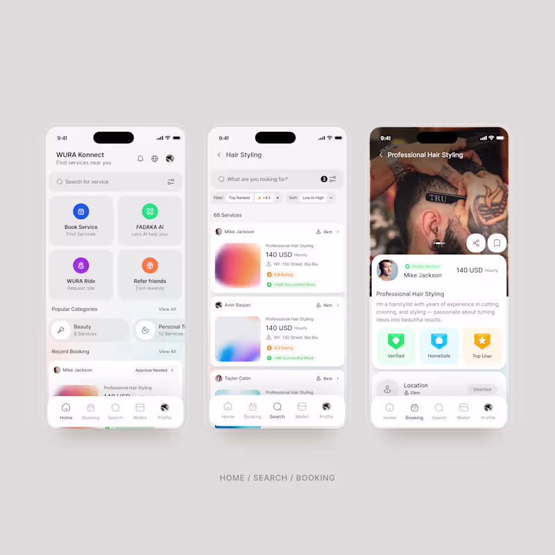 Cover image for Developing a Crypto Service Booking Platform for Nigerian Ma...