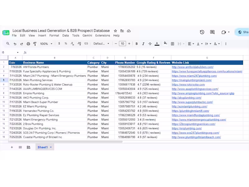 Cover image for B2B Lead Generation & Professional Data Entry