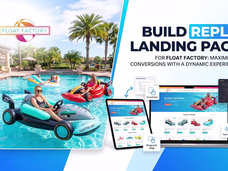 Cover image for Replo landing page 