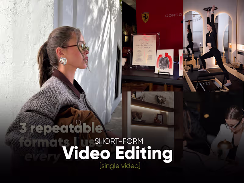 Cover image for Short-Form Video Editing (Per Video)