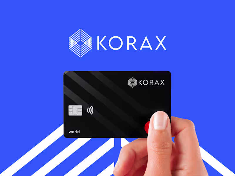 Cover image for KORAX | Fintech/Web 3.0 | Brand Identity