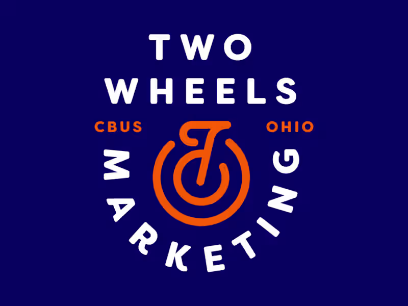 Cover image for Two Wheels Marketing Visual Identity