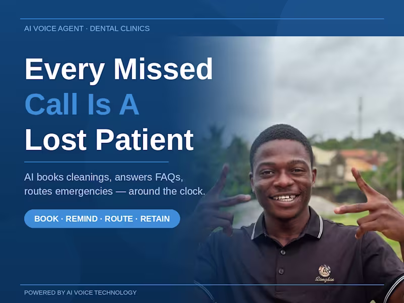Cover image for Every Missed Call Is A Lost Patient