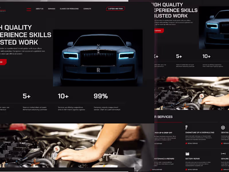 Cover image for Custom Figma Business Landing Page Design