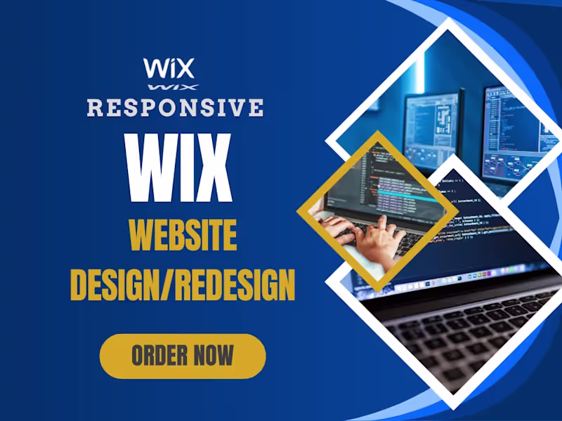 Cover image for You will get Wix web design, Wix Designer, Wix Expert, SEO