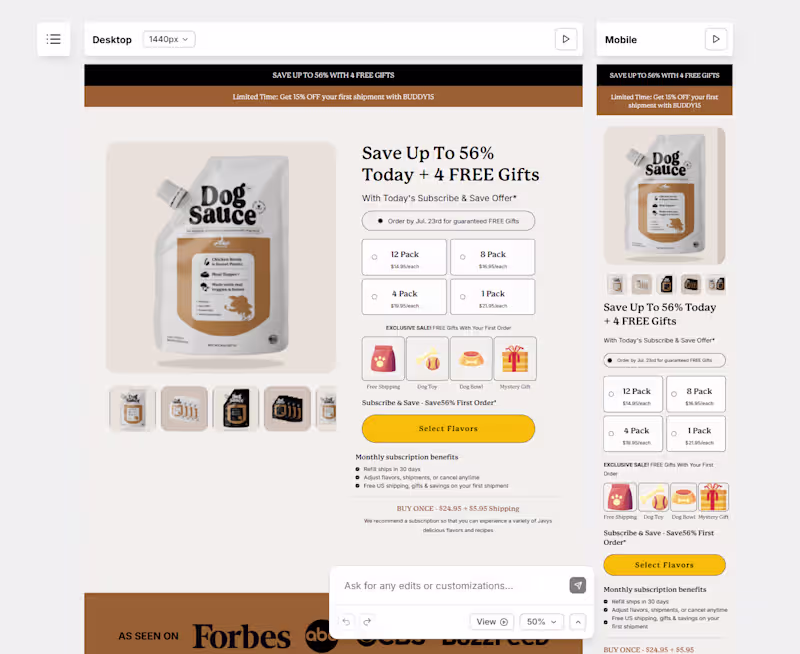 Cover image for Figma to Shopify Landing Page